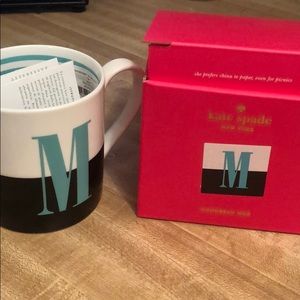 M Monogram Mug from Kate Spade